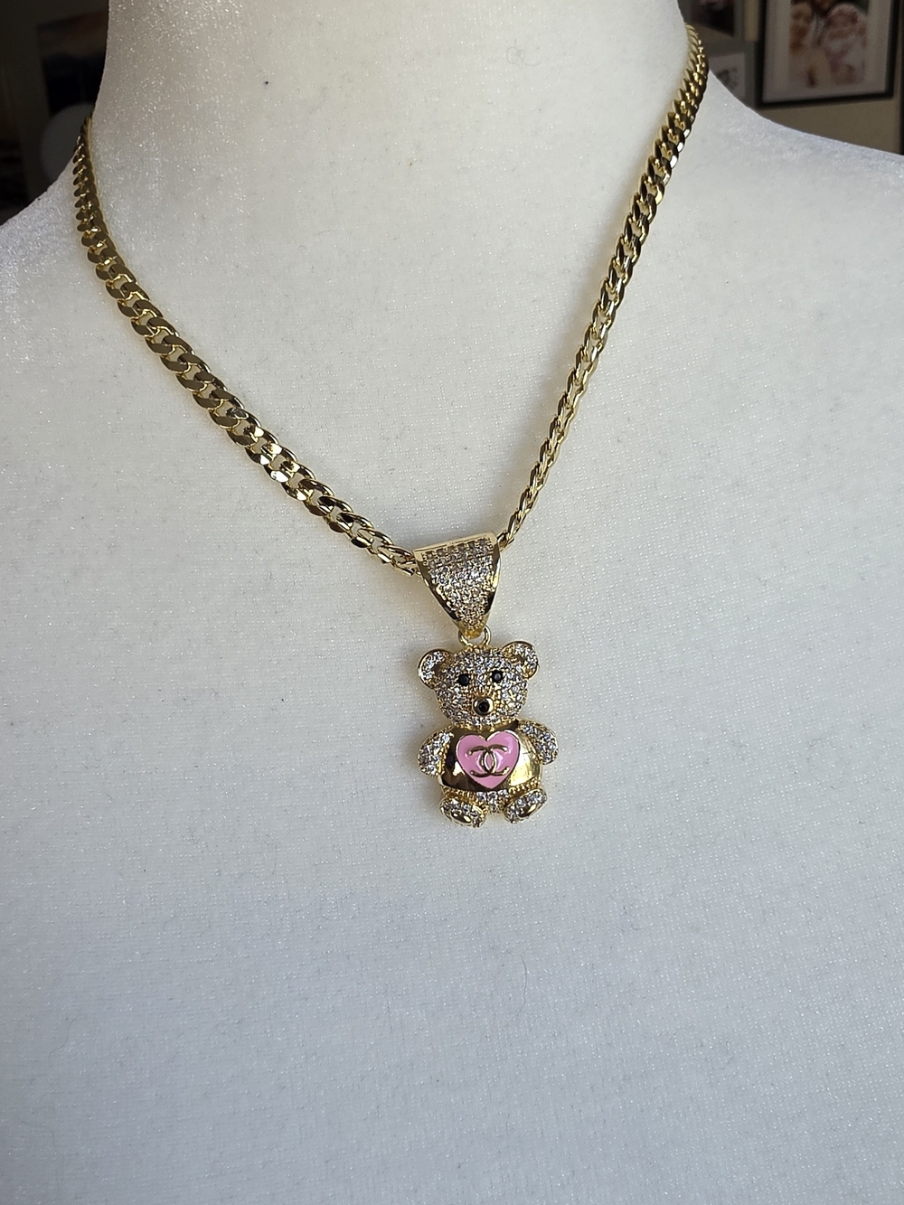 Hermosa Cadena Oro Laminado 14k